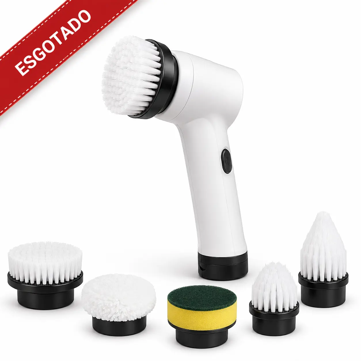 Escova Elétrica de Limpeza 5 em 1