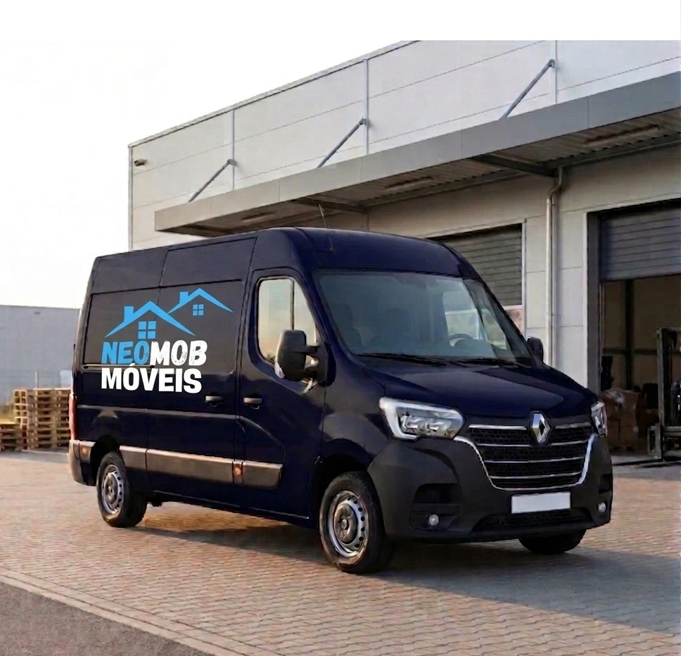 Van de entregas Neomob Móveis
